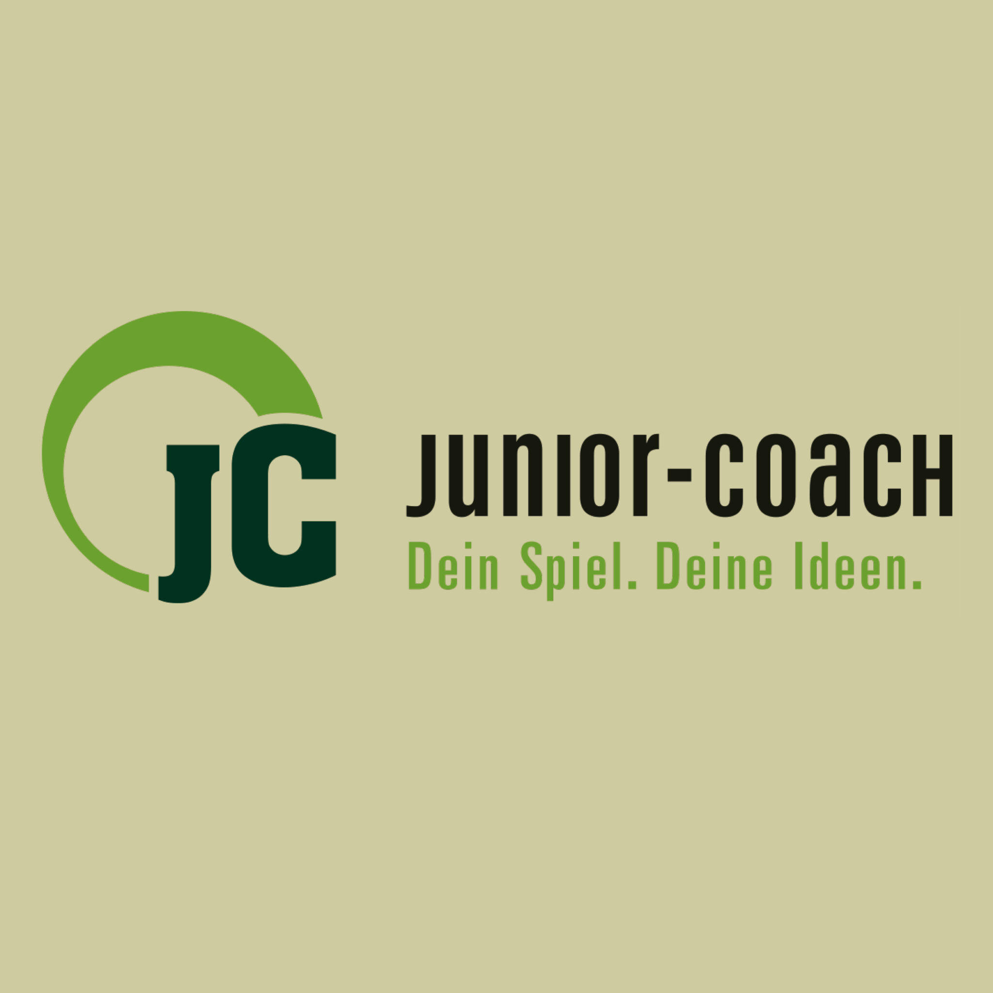 Logo für das Projekt des NFV „Junior-Coach – Dein Spiel, deine Ideen“